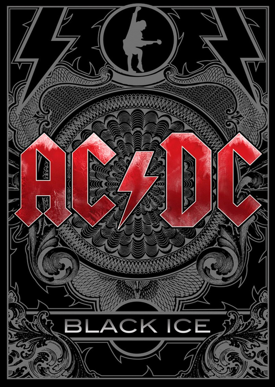 Плакат AC/DC (Black Ice)