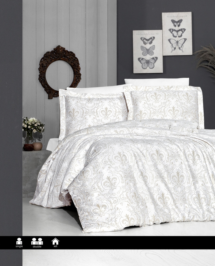 Постільна білизна First Choice - Satin Cotton - Delmor Cream