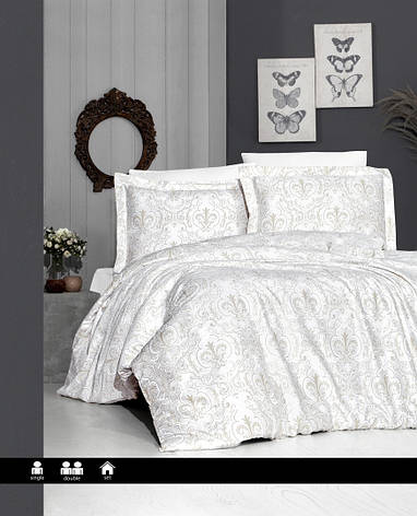 Постільна білизна First Choice - Satin Cotton - Delmor Cream, фото 1