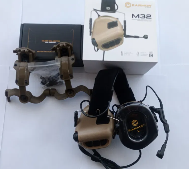 Тактические Наушники EARMOR M32 с Креплением на Шлем Fast Фаст — Купить ...