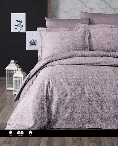 Постільна білизна First Choice - Satin Cotton - Neva Lavender, фото 1