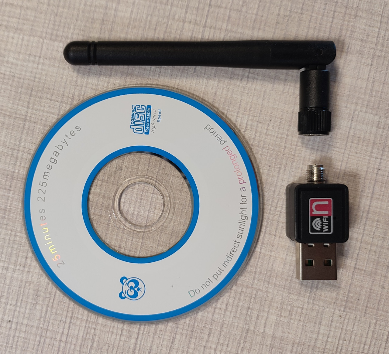 Купити USB WiFi адаптер зовнішня антена 2,4ГГц 300Mbit 20dBm RTL8188ETV ...