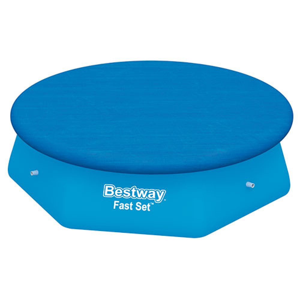 Тент-чохол для надувного басейну Bestway 58032 (матеріал ПВХ, діаметр 244 см)