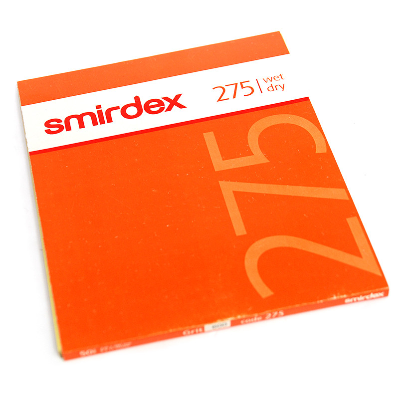 Водостойкая наждачная бумага Smirdex 275 230*280 мм, Р=80 - фото 2 - id-p1833617618