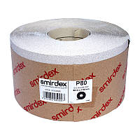 Наждачний папір Smirdex 510 White Line рулон білий 116 ммх25 м (50 м), Р = 80