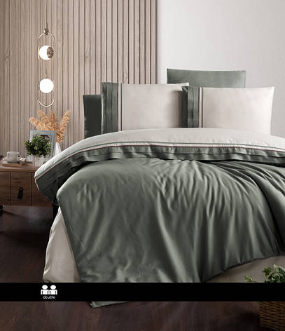 Постільна білизна First Choice Satin Deluxe Євро - Groovy Moonmist, фото 1