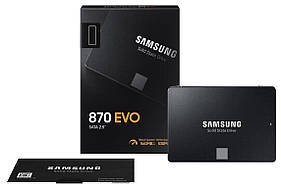 Накопичувач SAMSUNG SSD 2.5" 1TБ 870 EVO (MZ-77E1T0BW)