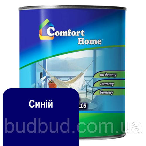 Емаль для дерева та металу (ПФ-115) Comfort Home 0.9 кг, Синій