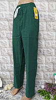 Штани брюки жіночі 6-7XL р. 56-58 зелений колір Kenalin 510-15
