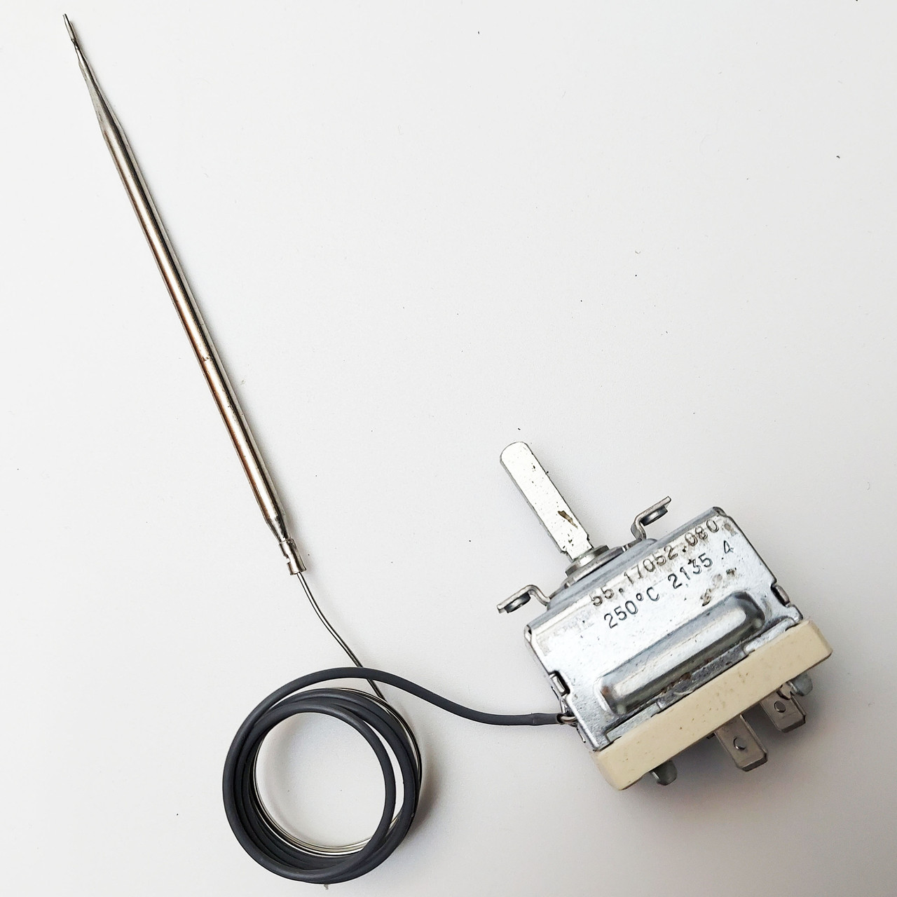 Термостат капілярний EGO 55.17052.080 / Tmax=250 °C / 20 А / L = 100 см (довжина капіляра) для духовки ARISTON, фото 1
