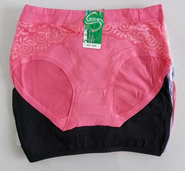 зображення жіночі бамбукові труси прикрашені мережевом