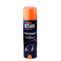 Фарба для гладкої шкіри Action 250ml чорний