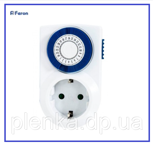 Розетка з таймером механічна добова Feron TM50, фото 1