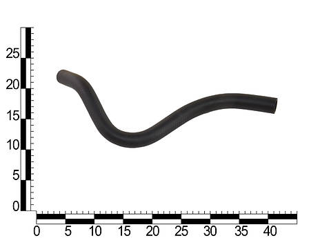 Патрубок опалювача ВАЗ 2190 підвідний армований, фото 2