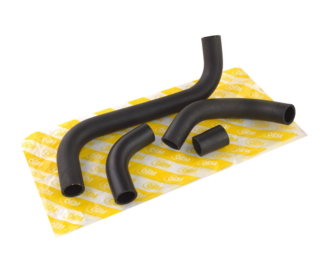 Патрубок радіатора ВАЗ 2101-07 (к-т 4 шт.) мед. радий.