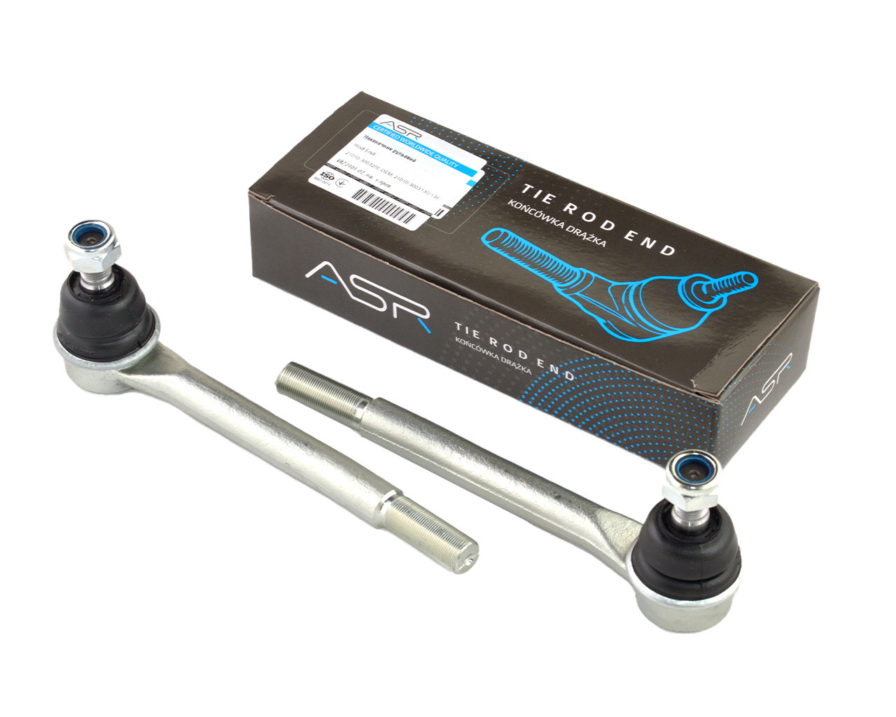 Наконечник рульовий ВАЗ 2101-07 (лів. + прав.) внутрішній, з кріпленням