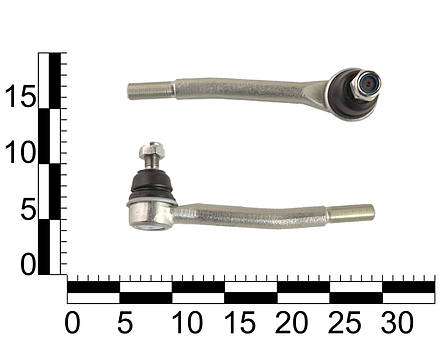 Наконечник рульовий ВАЗ 2101-07 (лів. + прав.) внутрішній, з кріпленням, фото 2