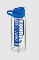 Бутылка для воды пластиковая Lidya с инфузором 730мл GT-G-912051 GUSTO синяя