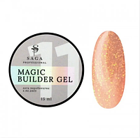 Гель для наращивания Saga Builder Gel Magic (Сага билдер гель меджик) №11, 15 мл