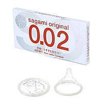 Японський ультратонкий презерватив без латексу 0.02 Sagami Кітті