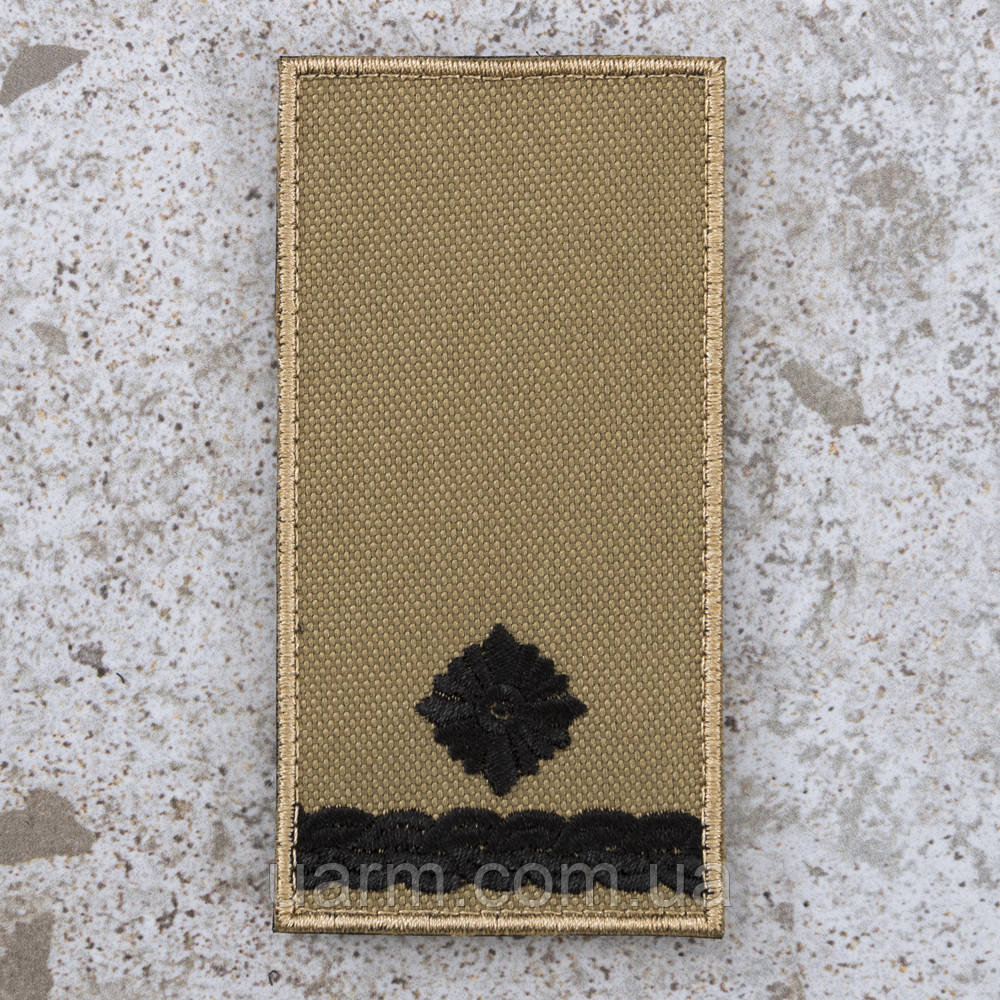 Погон майор койот світлий 10.0 х 5.0, фото 1