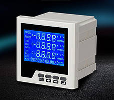 Трифазний ватметр BE2CY з монокристалічним дисплеєм + три трансформатори струму