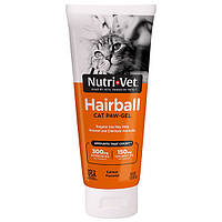 Гель для котів Nutri Vet Hairball Paw-Gel Salmon Виведення Шерсті зі смаком лосося 89мл