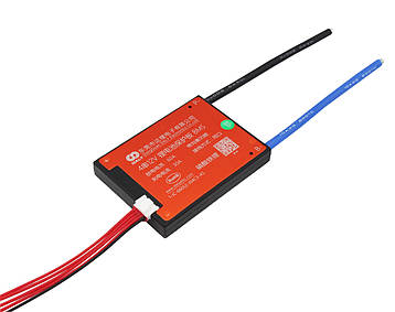 Плата захисту літієвої батареї BMS LiFePO4 12V 4S 60A симетрія в корпусі з балансуванням, фото 1