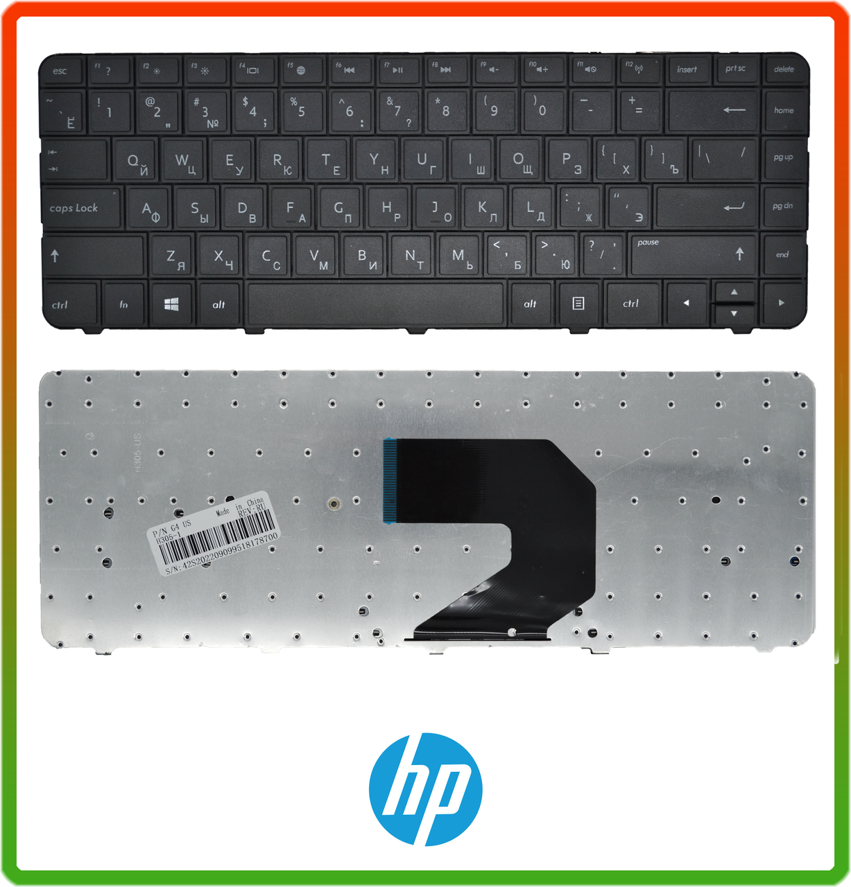 Клавиатура HP Pavilion G6-1000 G6-1001 G6-1002 G6-1003 G6-1004 G6-1027 ...