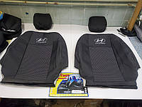 Чехлы на сиденья в авто, модельные, авто чехлы HYUNDAI Getz с 2002 г. Деленная спина и сиденья