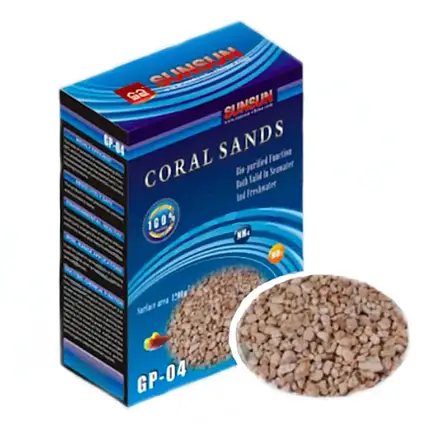 Коралова крихта, SunSun Coral Sands GP-04, 800 г. Нейтралізує із води шкідливі домішки., фото 1