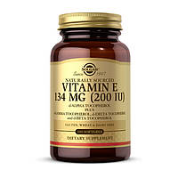Натуральний вітамін Е Solgar Vitamin E 134 mg natural 200 IU 100 softgels Солгар