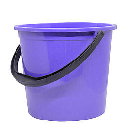 Відро пластикове 4,5 літрів харчове лаванда Ø 21.5 см h=18.5 см (ПолімерАгро)