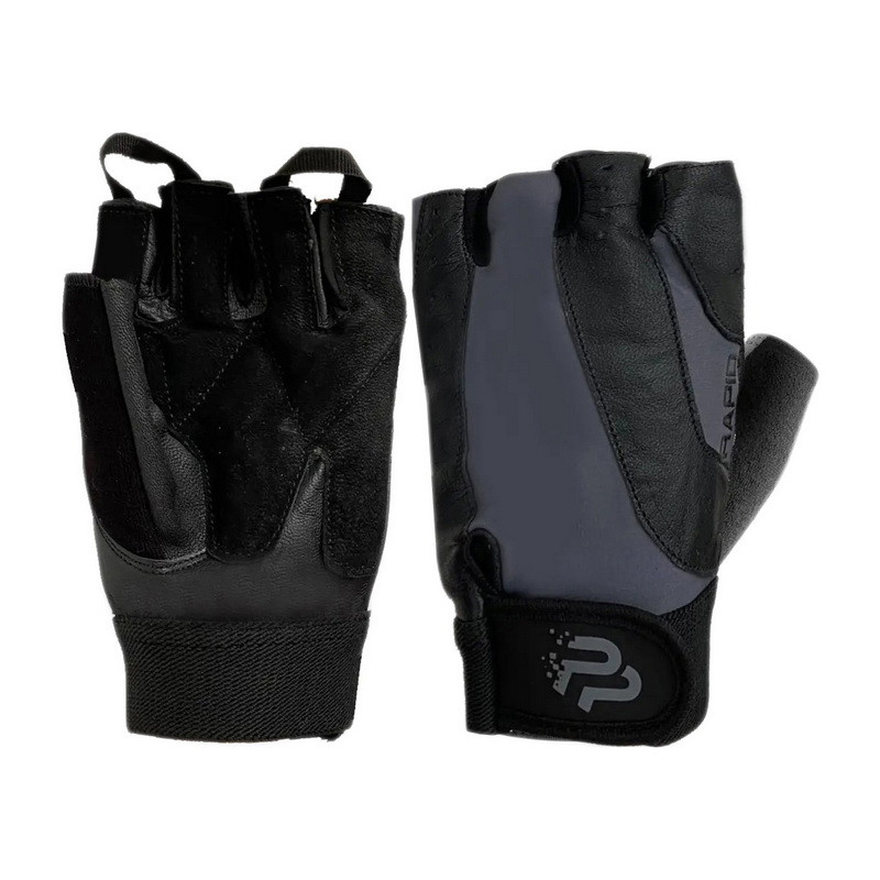 Рукавички для тренувань PowerPlay Fitness Gloves Black-Grey 9138