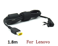 Кабель DC с разъемом 12,3*4,73 USB 1,5m для зарядного устройства Lenovo 45W 65W 90W 120W