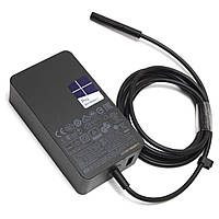 Блок питания (зарядка) для ноутбука Microsoft Surface Pro 3, Pro 4 65W (15V 4А + USB 5V 1A) Model 1706