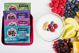 Набор заквасок для домашніх йогуртів  (20 штук)- 1 пакетик на 1-1,5 літра молока, в бляшаній коробці /Італія/