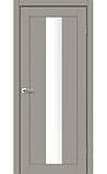 Двері міжкімнатні Модель  PR-10  плівка  Полотно 600х700х800х900х2000 мм, фото 3