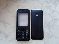 Корпус Nokia 222 (черный)(без середины)