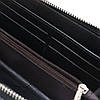 Гаманець - портмоне чоловіче з екошкіри (20,5х10,5х4,5 см), Baellerry leather, Чорне / Чоловічий клатч, фото 8