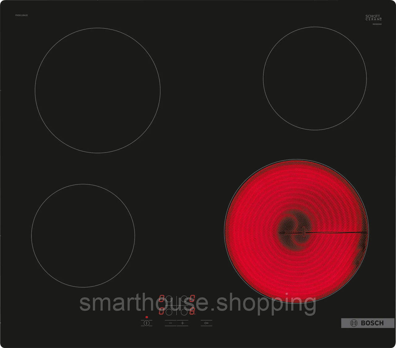 Варильна поверхня Bosch PKE611BA2E, фото 1