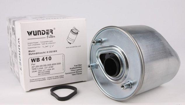 Фільтр паливний на Citroen Berlingo 1.6HDI 08- Wunder WB410