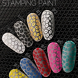 Лак для стемпінгу Crooz №6 Рожевий, 8 мл, фото 3