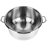 Каструля котел Arian Gastro 50х30 54 л. нержавіюча сталь з індукцією, фото 2