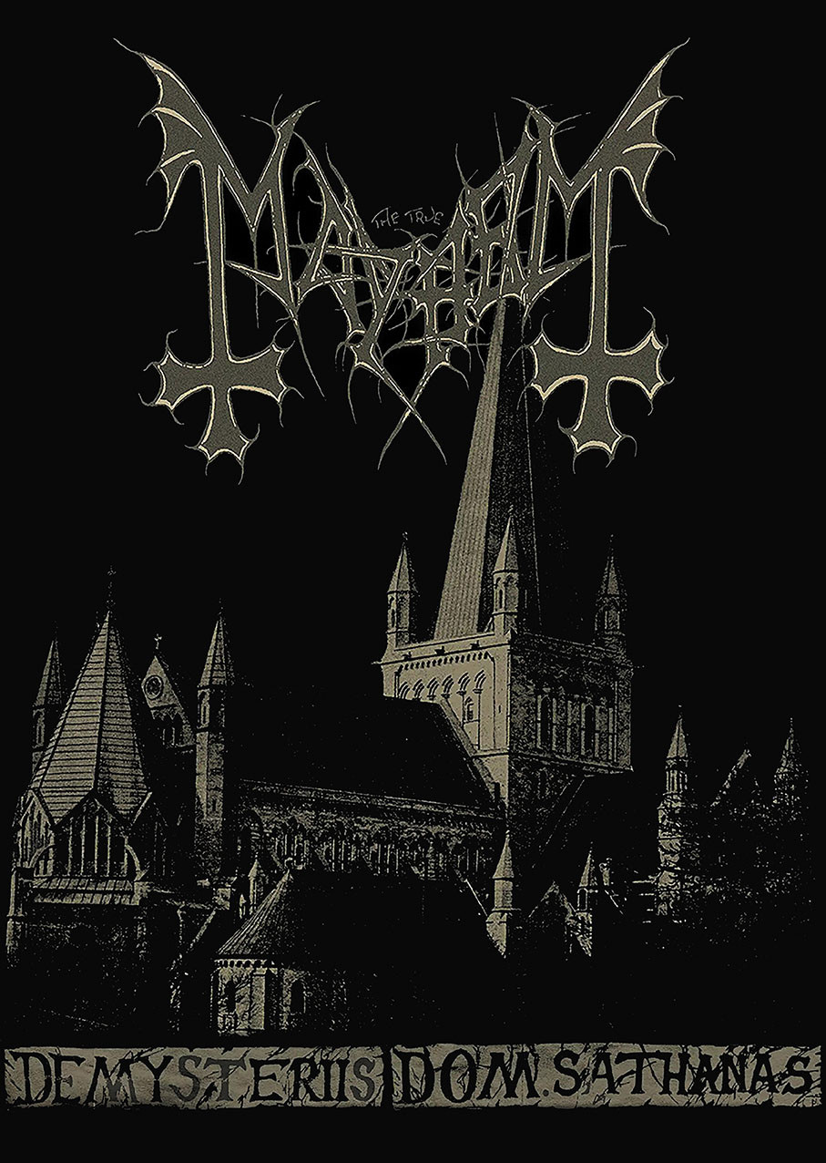 Плакат MAYHEM 4 De Mysteriis Dom Sathanas