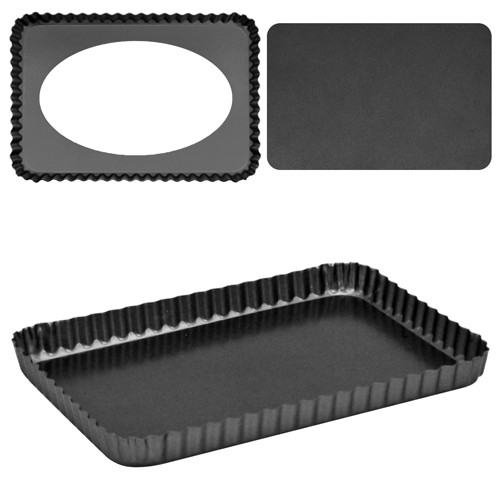 Форма Stenson для випікання зі знімним дном 31*21*3 см, фото 1