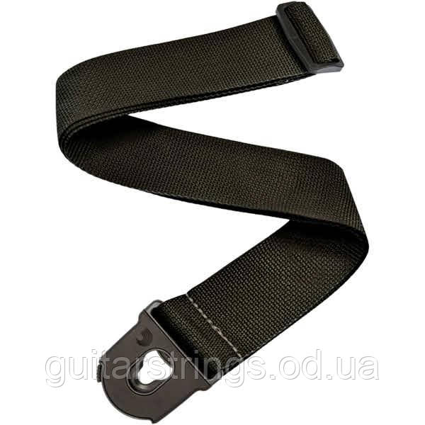Ремінь гітарний D'Addario PWSPL200 Poly Pro Planet Lock Guitar Strap Black