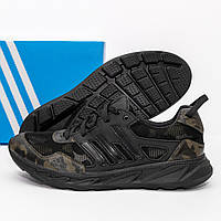 Мужские кроссовки летние сетка Adidas Military style 40-45 хаки