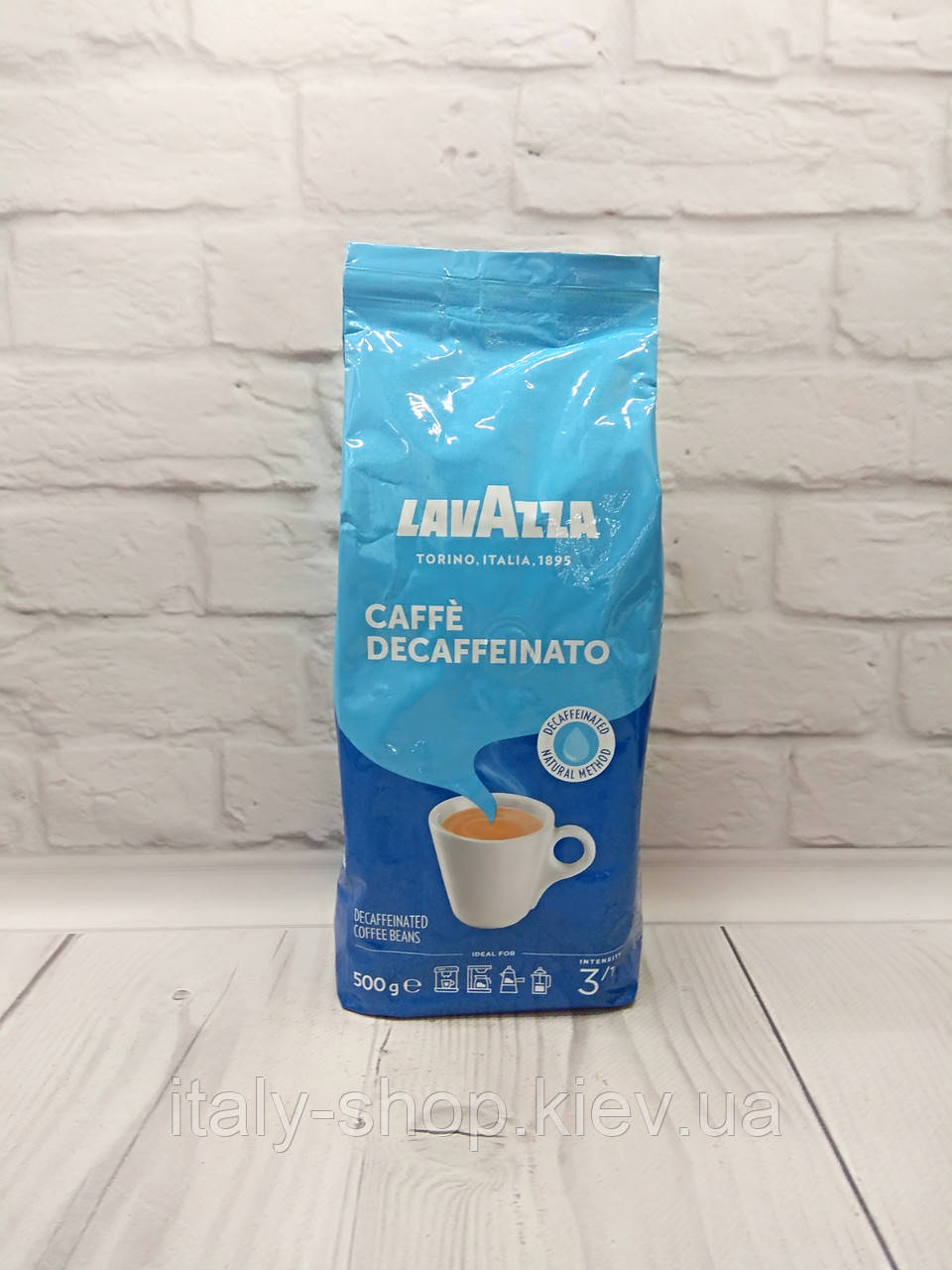 Кава в зернах Lavazza Caffe Decaffeinato,  500 г, Італія