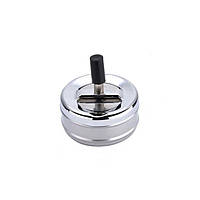 Настільна попільничка Champ Grey Push Ashtra 9 см хром (40447657)